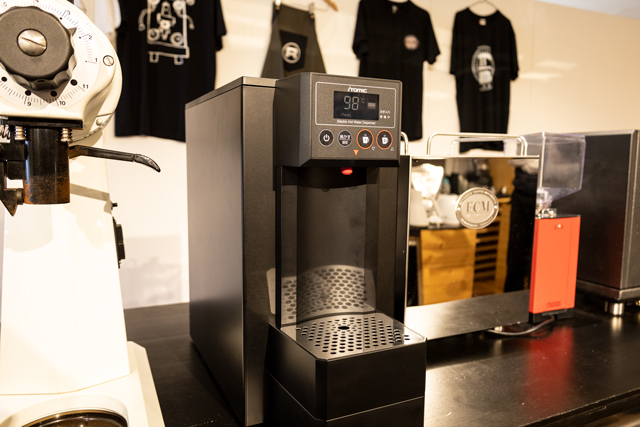 ショールーム】カフェマシンとして高い評価をいただきました｜電気給湯  